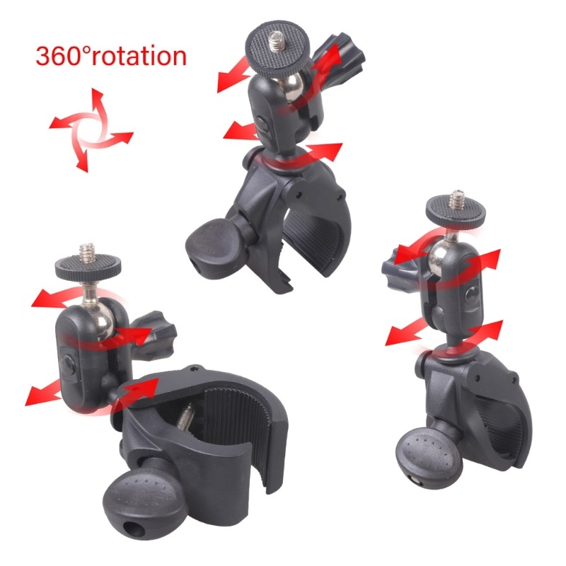 Twist Sphere Head Grip Link 1/4 Inch External Thread For Panel Light Stand