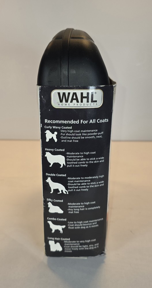 Wahl Quiet Pro Complete Dog Clipper Kit multiple size guide combs + instructions