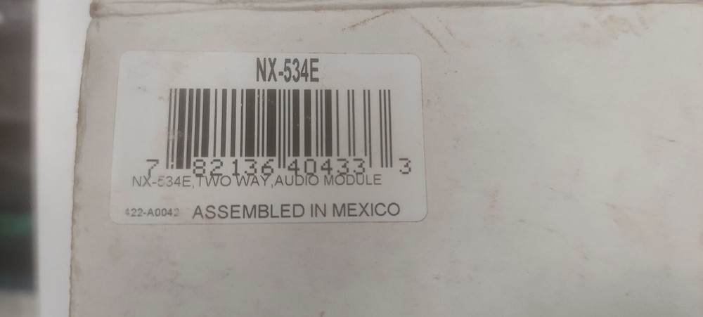 Interlogix NX-534E Two-Way Voice Module