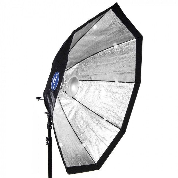 Savage ModMaster Collapsible Speedlight Beauty Dish Softbox Diffuser w/ Adapter