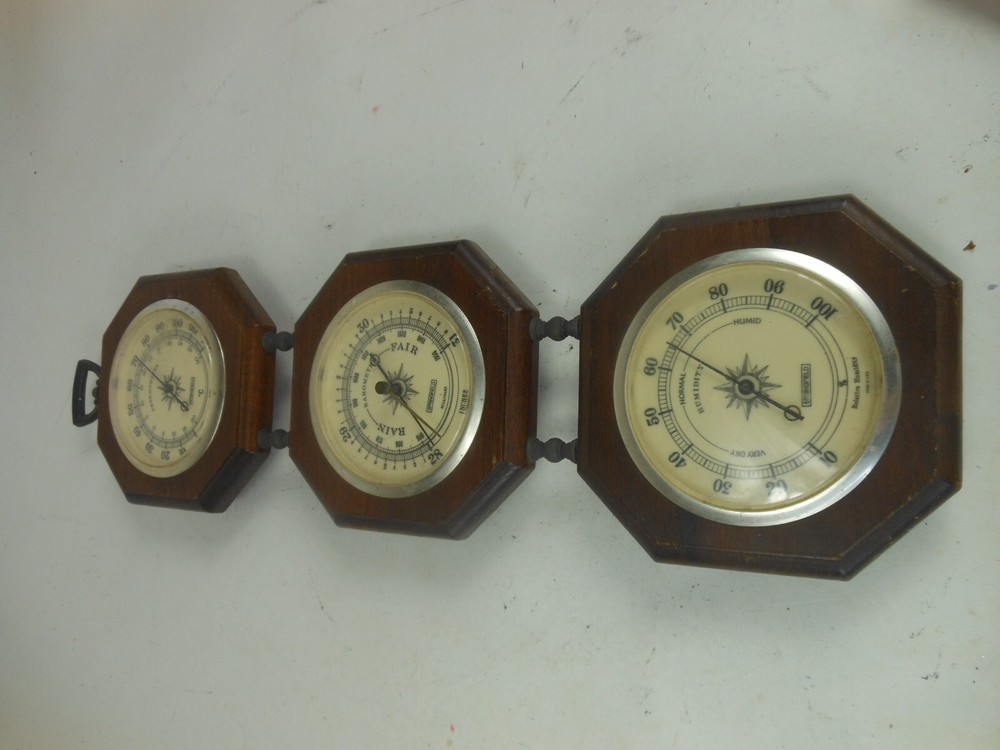 Springfield Barometer Weather Station Thermometer Barometer Humidity