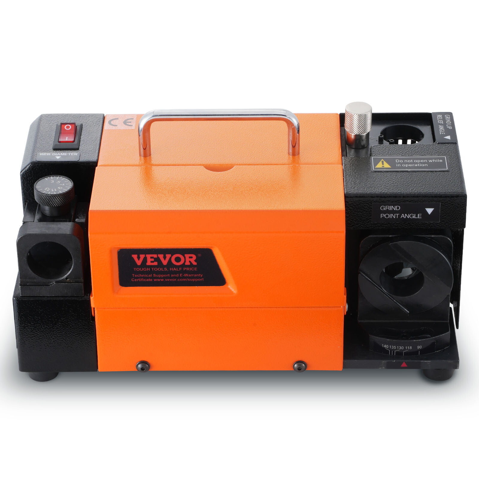 VEVOR MR-13A Drill Bits Sharpener 3-13mm Bits Grinder Sharpener with 11 Collets