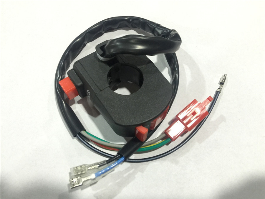 1x Universal 7/8" Motorcycle Handlebar Control Switch Ignition Kill Start Switch