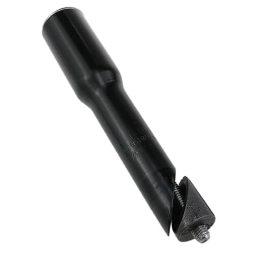 Bike Handlebar Extender Bicycle stem Riser Threadless stem Adapter 1 1/8" Black