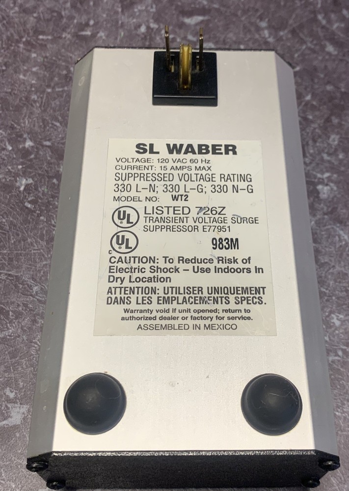 SL WABER WT2 Wave Tracker Noise & Surge Filter