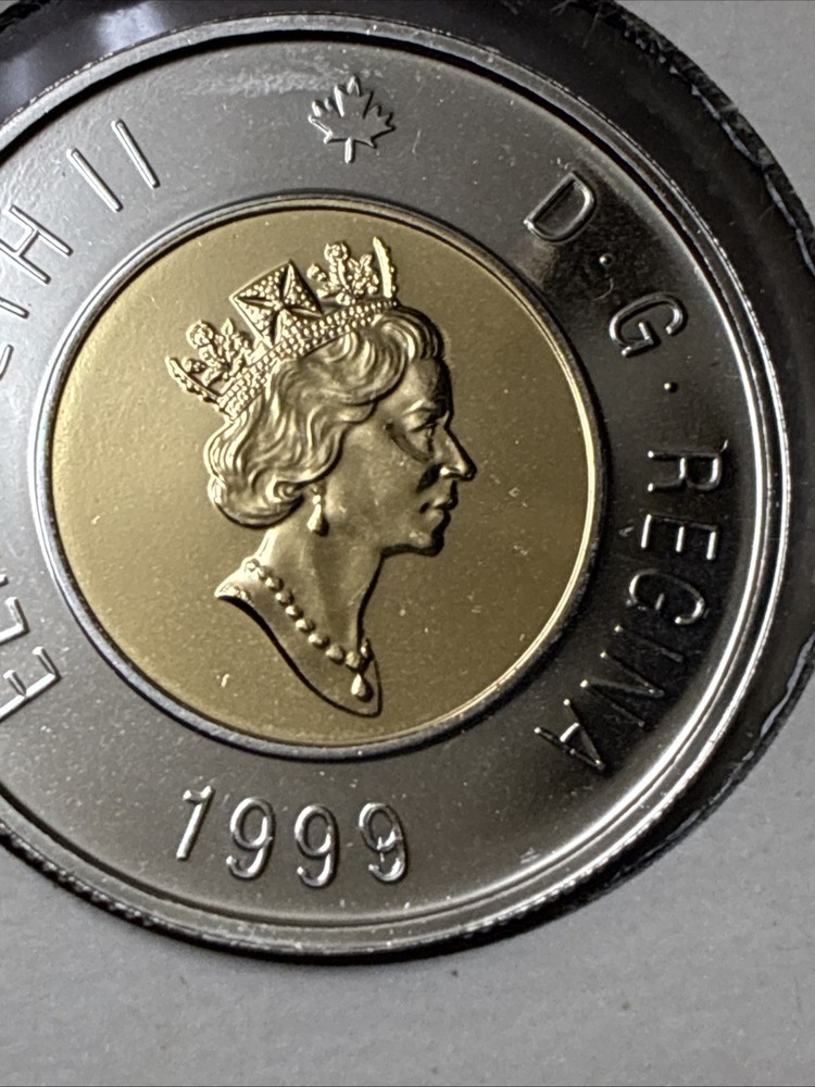 1999 Perfect Canada 2 Dollars Elizabeth II Exceptional Mint Sharp💎💯