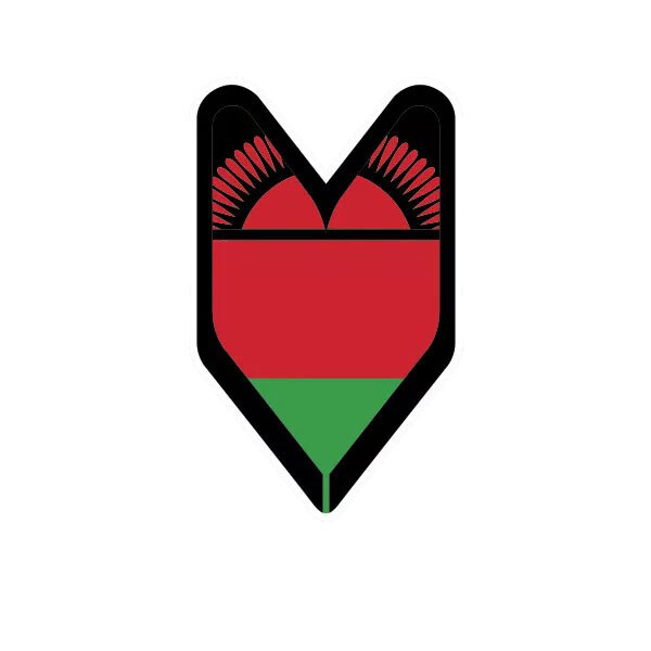 Malawian Driver Badge Sticker