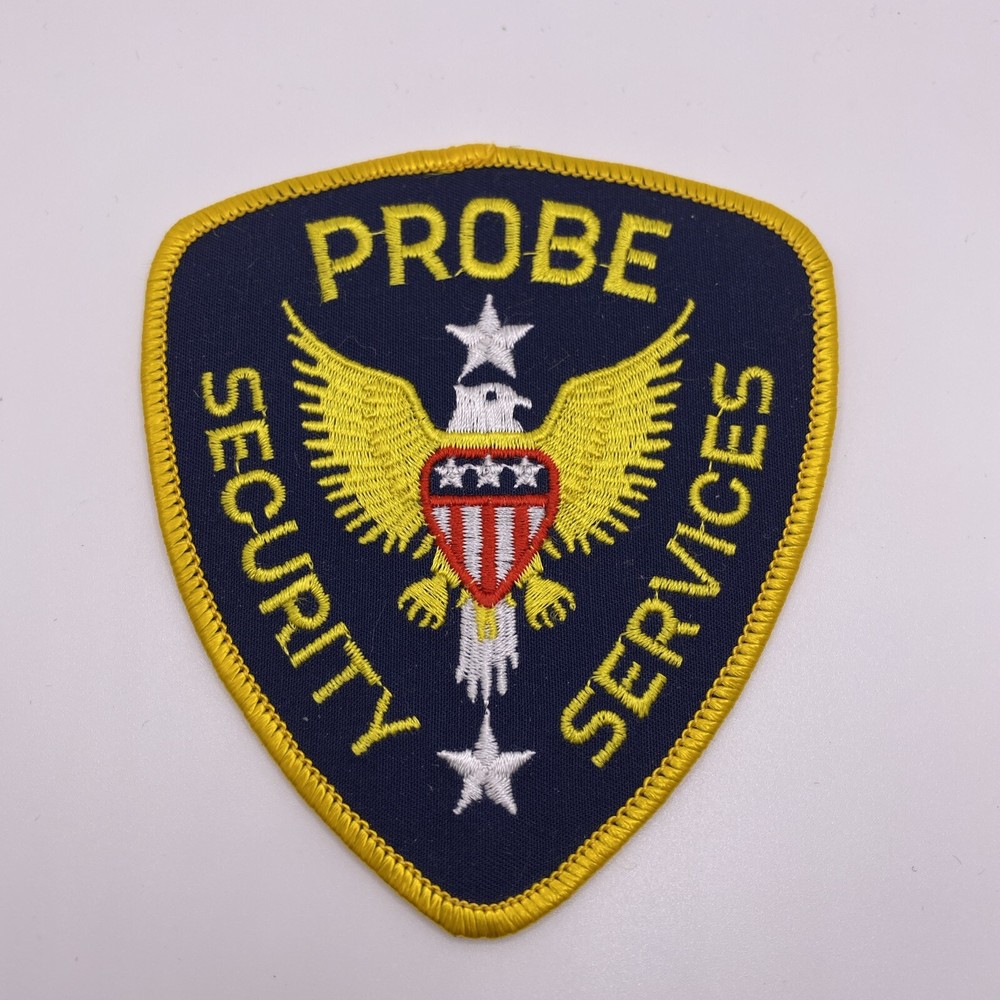 Probe Security Services, Embroidered Patch Crest Emblem