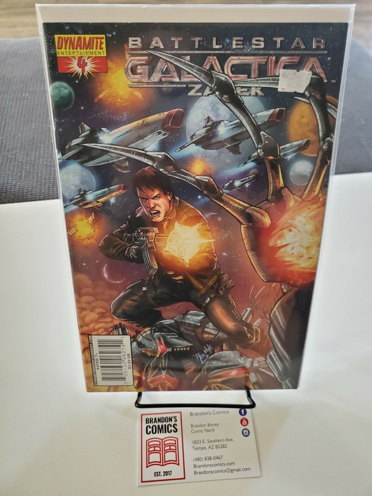 Battlestar Galactica Zarek Comic #4 Cover B, Dynamite 2007