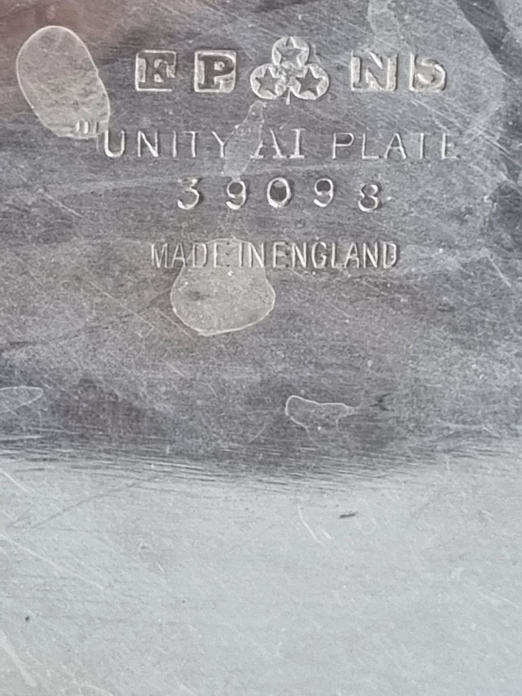 Antique A1 Silver Plated Hallmarked Unity Teapot