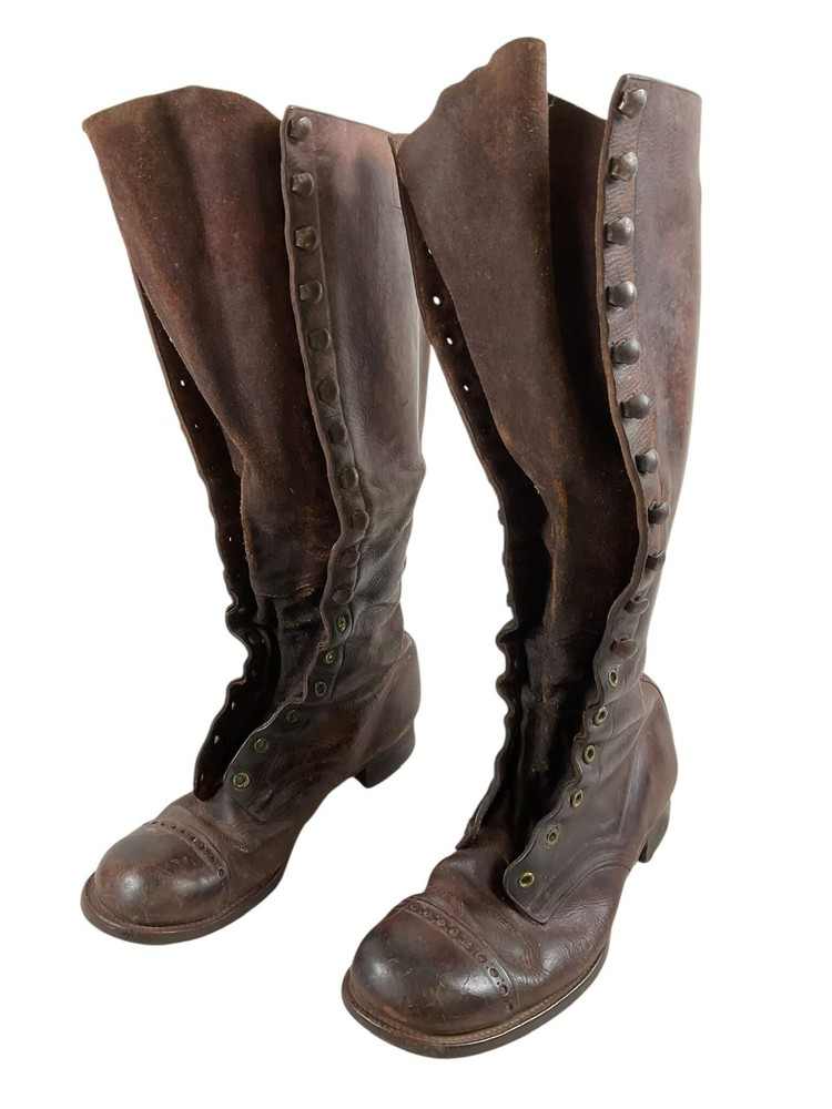 WW2 US Army Blucher High Top Boots