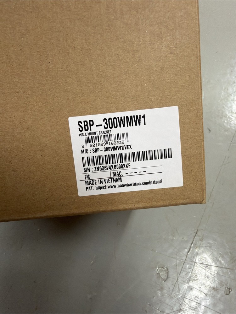 Hanwha Techwin - SBP-300WMW1 - Wall Mount Bracket