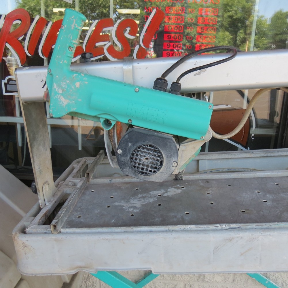 IMER COMBI 250V 10" TILE SAW WITH STAND