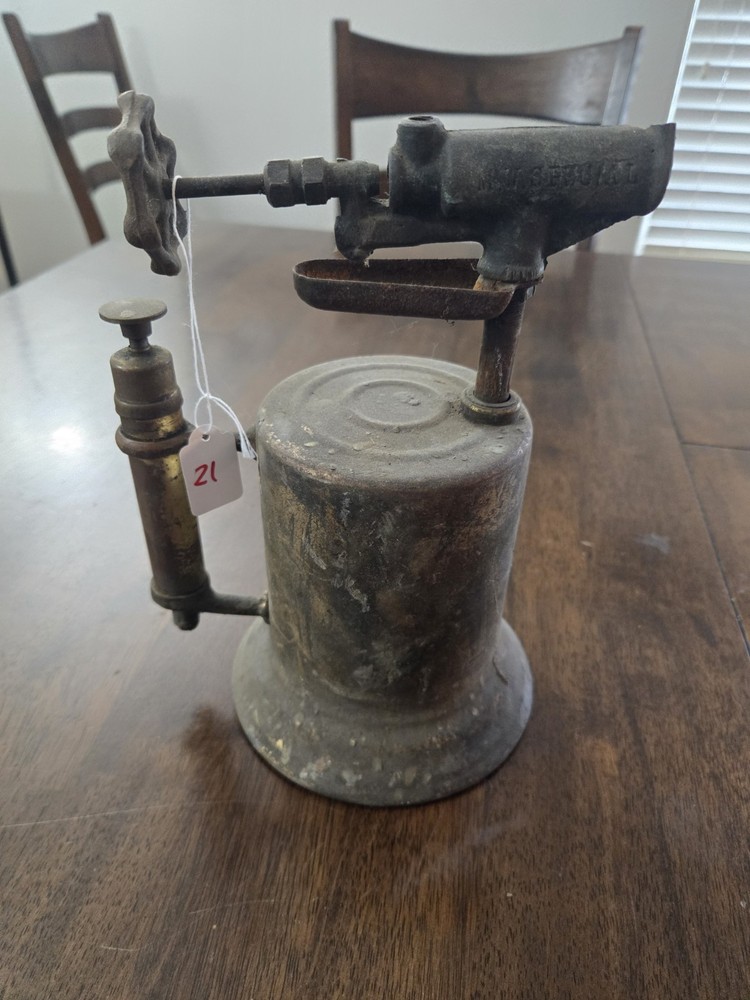 Antique Brass Blow Torch