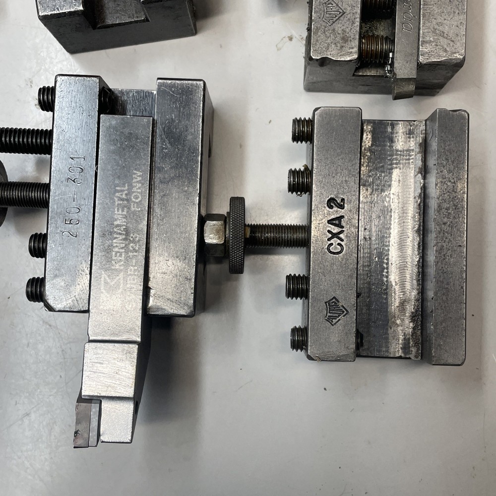 ALORIS CXA SERIES QUICK CHANGE LATHE TOOL POST WITH 6 TOOL HOLDERS