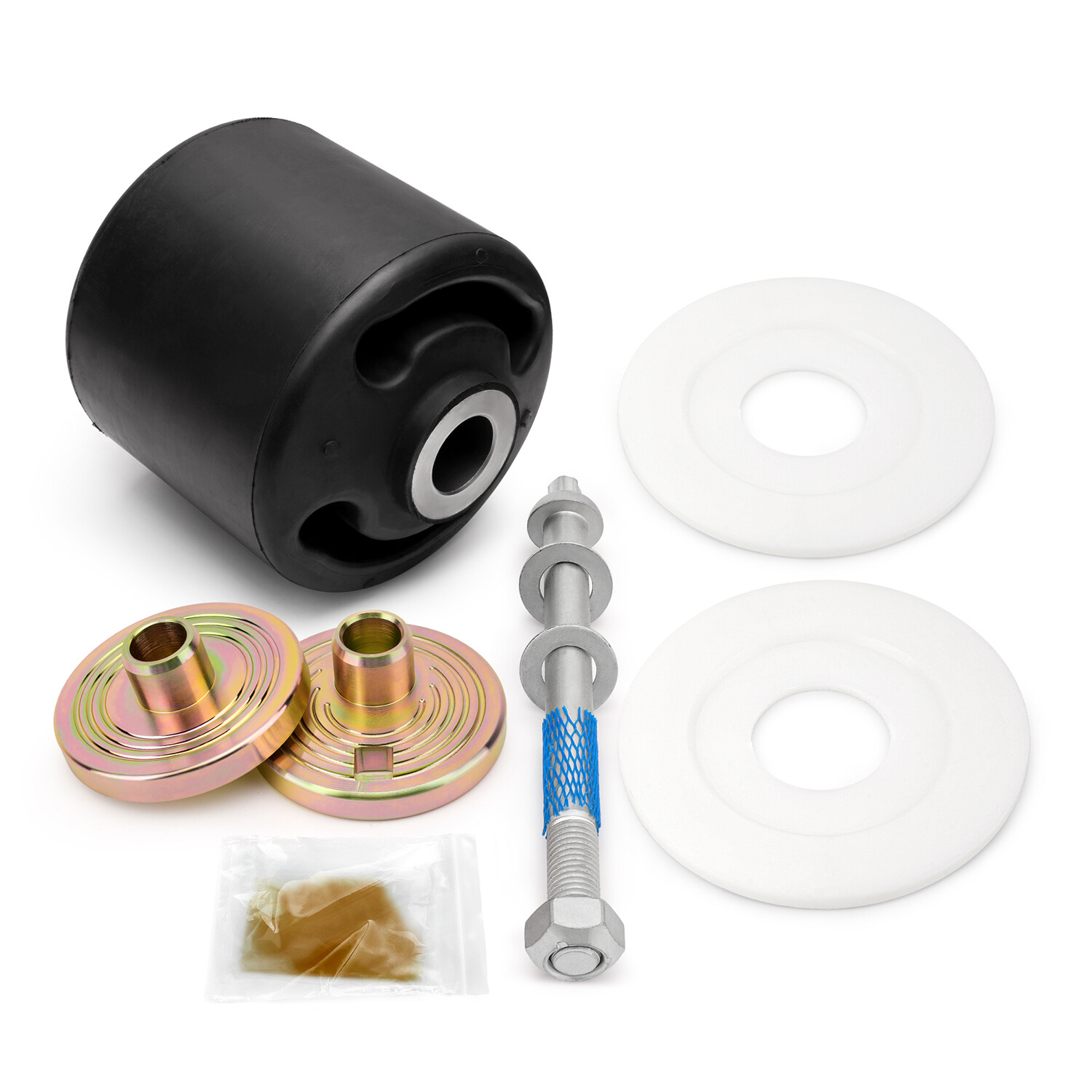 For Hendrickson Quick Align Pivot Bolt Bushing Kit with Alignment Collars 24691S