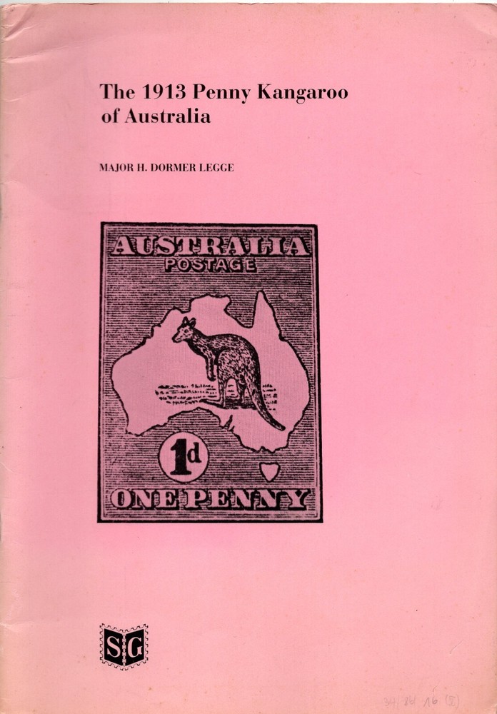 Literature, 1980 The 1913 Penny Kangaroo of Australia by Major Legge