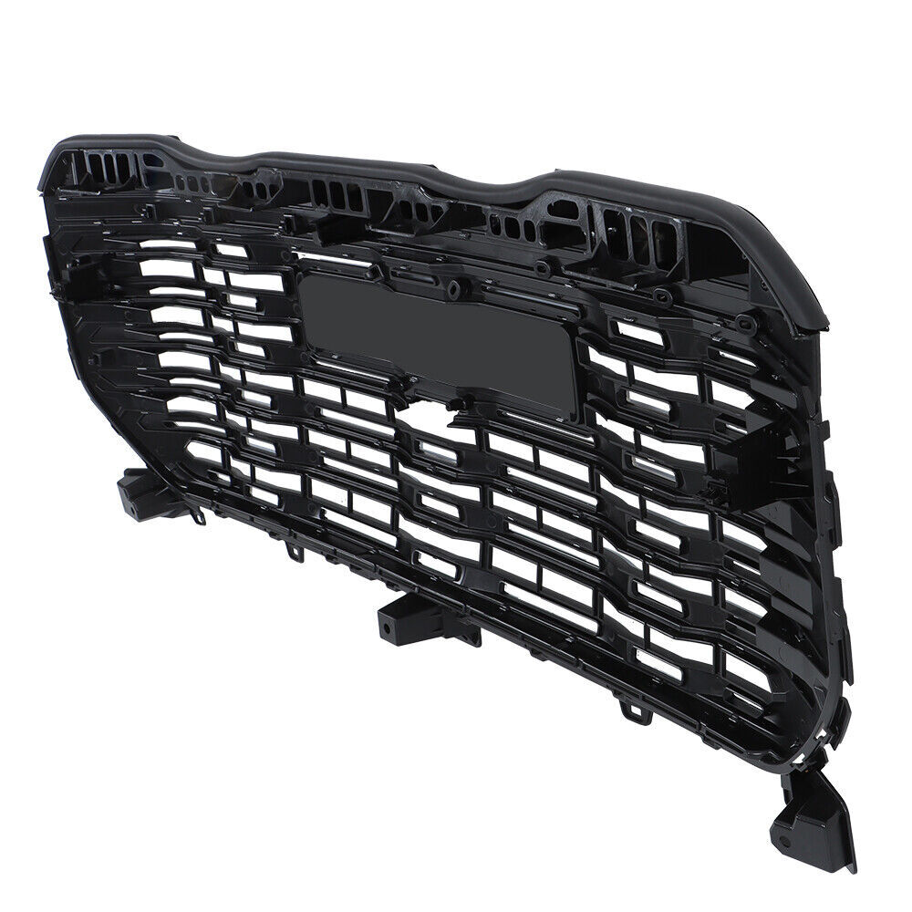 Front Bumper Grille With Camera Hole For 2022-2024 GMC Sierra 1500 Denali Chrome