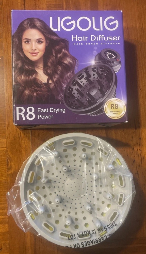 LIGOLIG Hair Diffuser | OPEN BOX | YELLOW