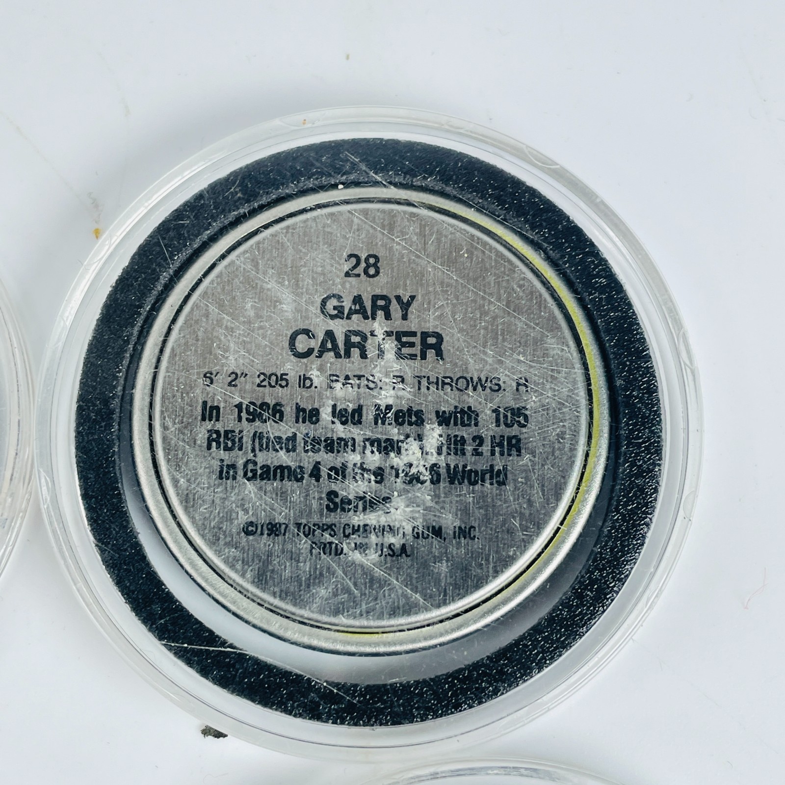 1987 Topps Baseball Coins Lot of 9 Star Players Mattingly Strawberry Puckett