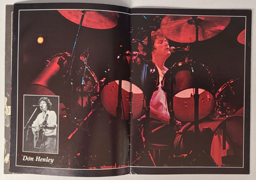 THE EAGLES - 1980 The Long Run Concert Tour Program