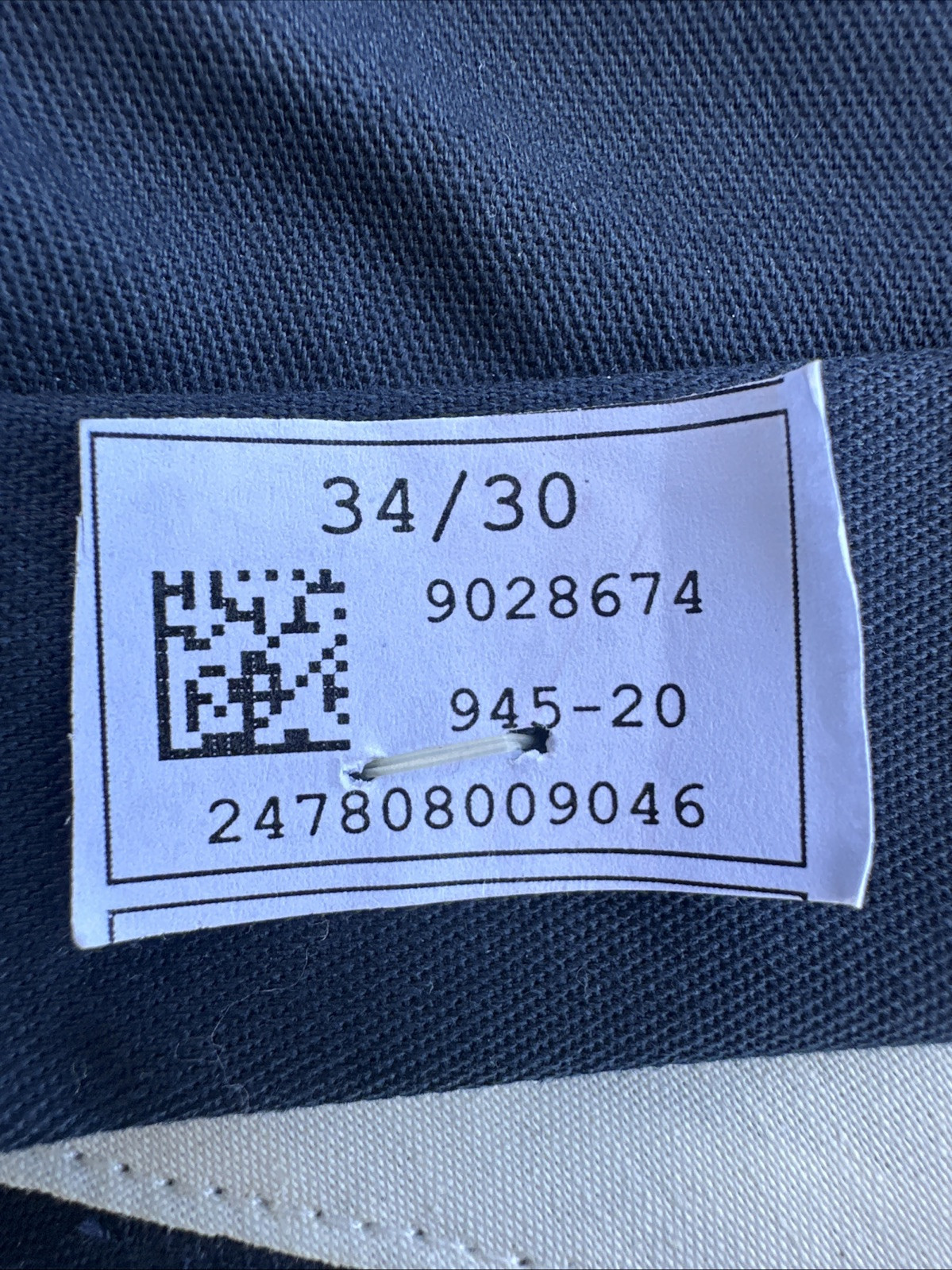 Lot Of 3 Cintas Comfort Flex Work Pants Size 34x30 #945-20 Very Comfortable