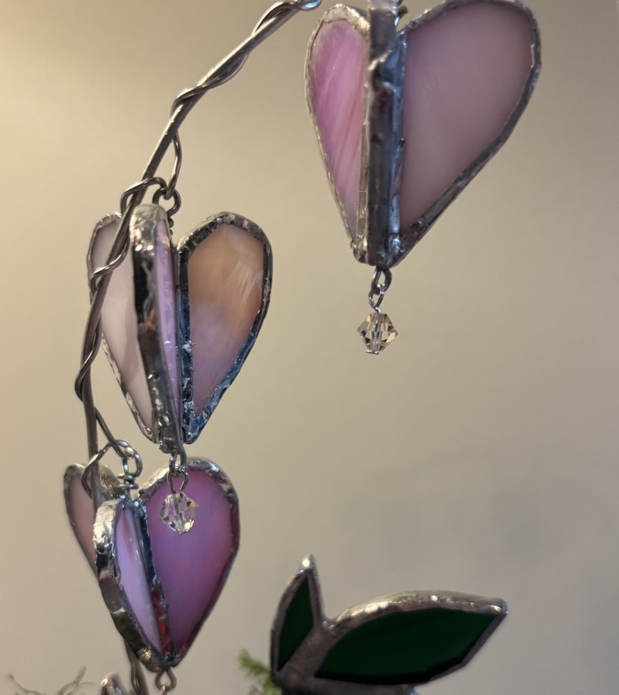 Stained Glass Bleeding Heart