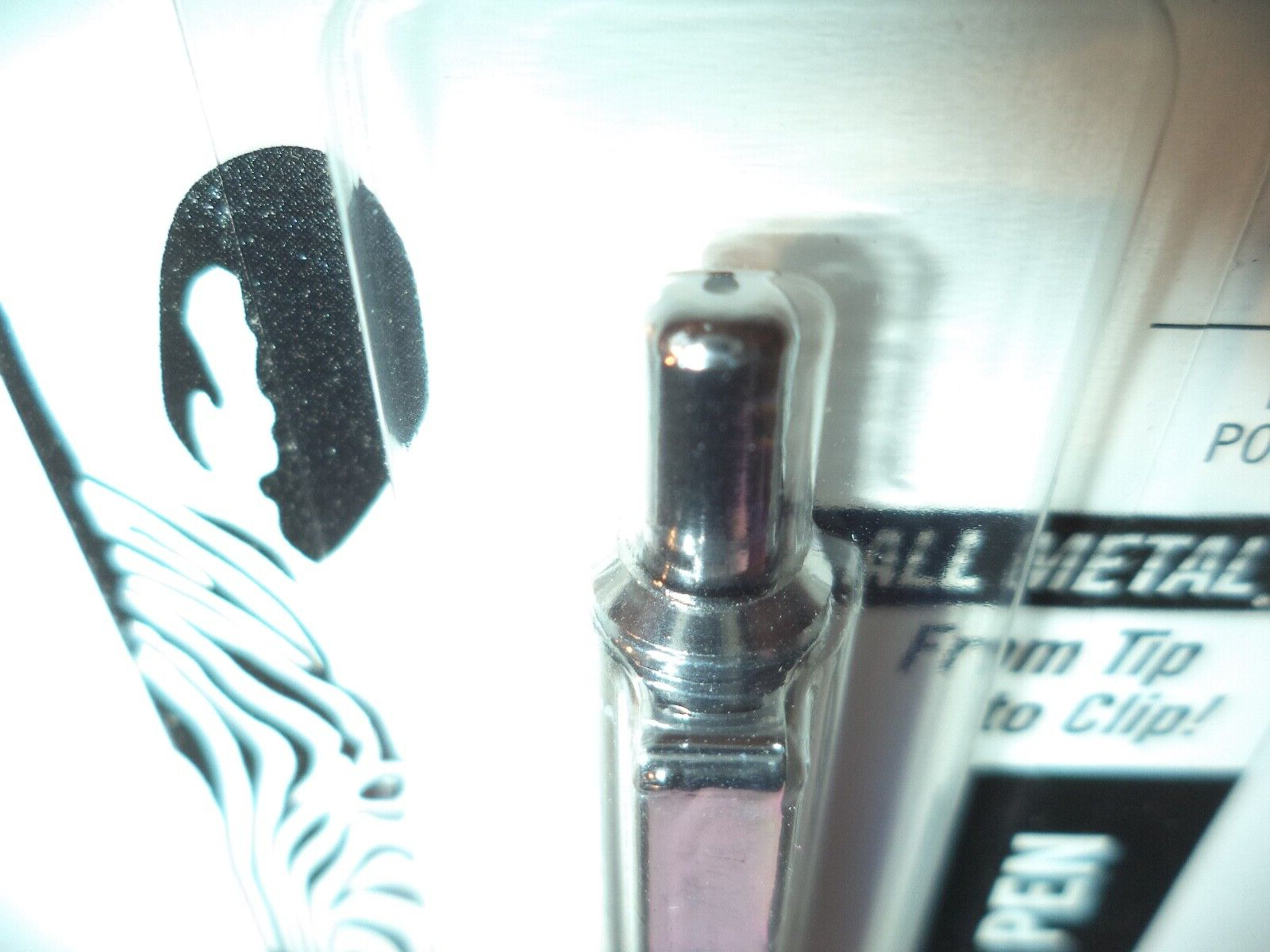 Zebra Pen F-701 Ballpoint Stainless Steel Retractable Fine Point 0.8mm Black ink