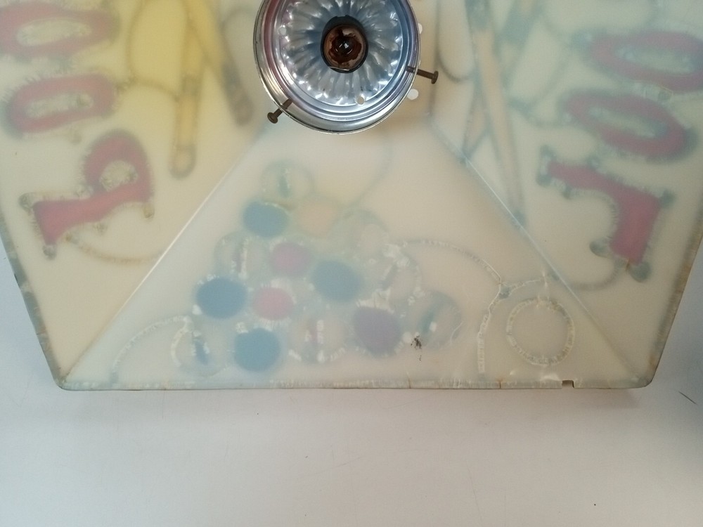 OLD Vintage Pool Table Light LOOK BILLIARDS