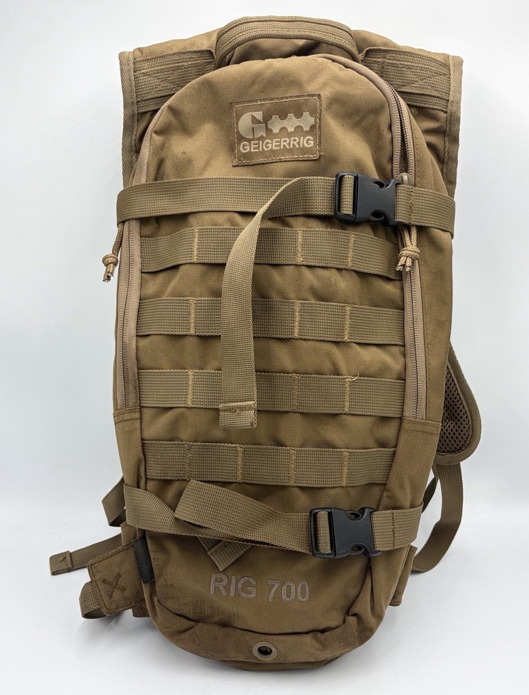 Geigerrig Backpack Hydration Pack RIG 700 Brown