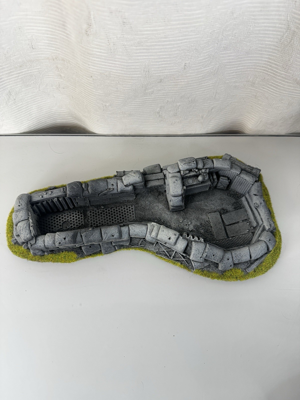 Citadel Scenery Sandbag Bunker Terrain Warhammer 40k  Games Workshop OOP Rare