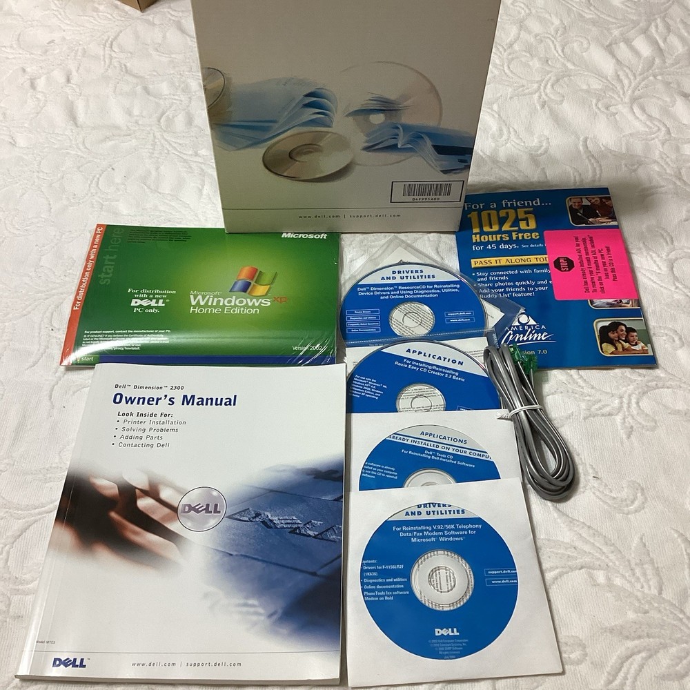Dell Dimension Computer Misc Installing/Reinstalling CD Lot