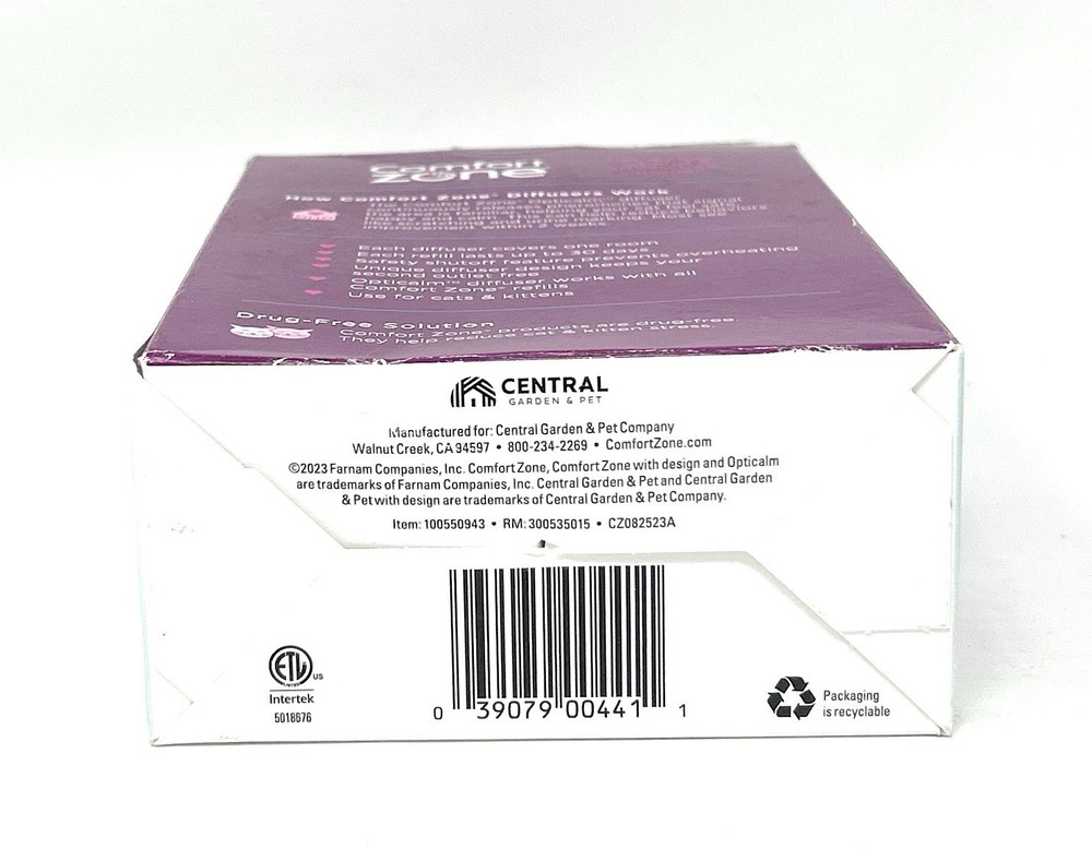 Comfort Zone Single & Multi-Cat Calming Diffuser Kit 2 Pack-NEW