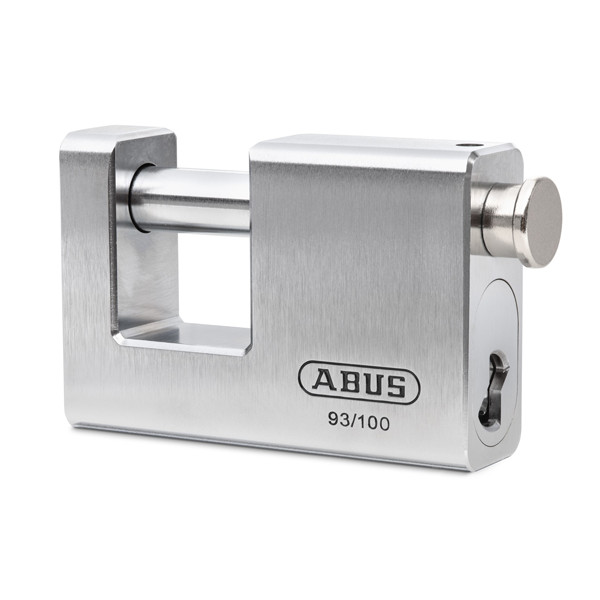 ABUS Padlock Monoblock 93/100 -100mm Shipping Container Padlock-FREE POSTAGE