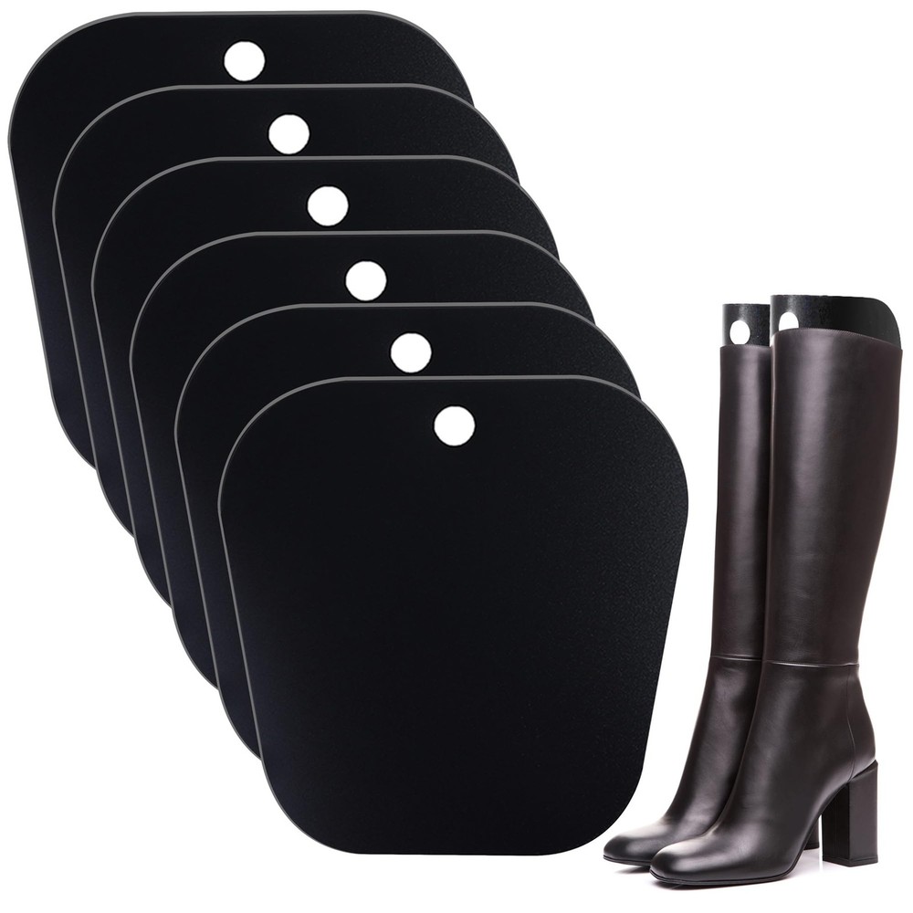 Boot Shaper Inserts, 6 Pack 3 Pairs, Tall Support, Reusable, Prevent Creasing