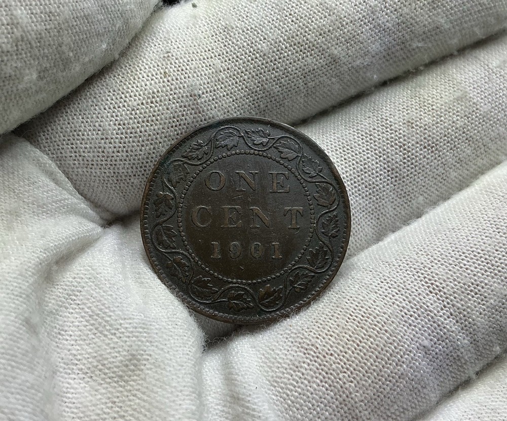1901 Canada Large One Cent M475