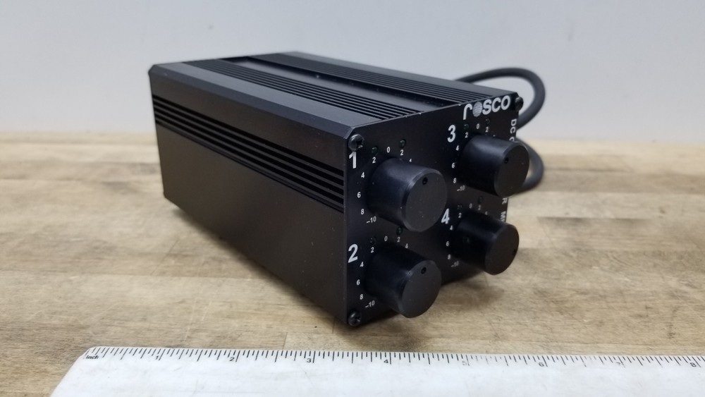 ROSCO DC CONTROLLER MK4 DMX 4 Channel Controller 230/120V DHA (READ) (#1)