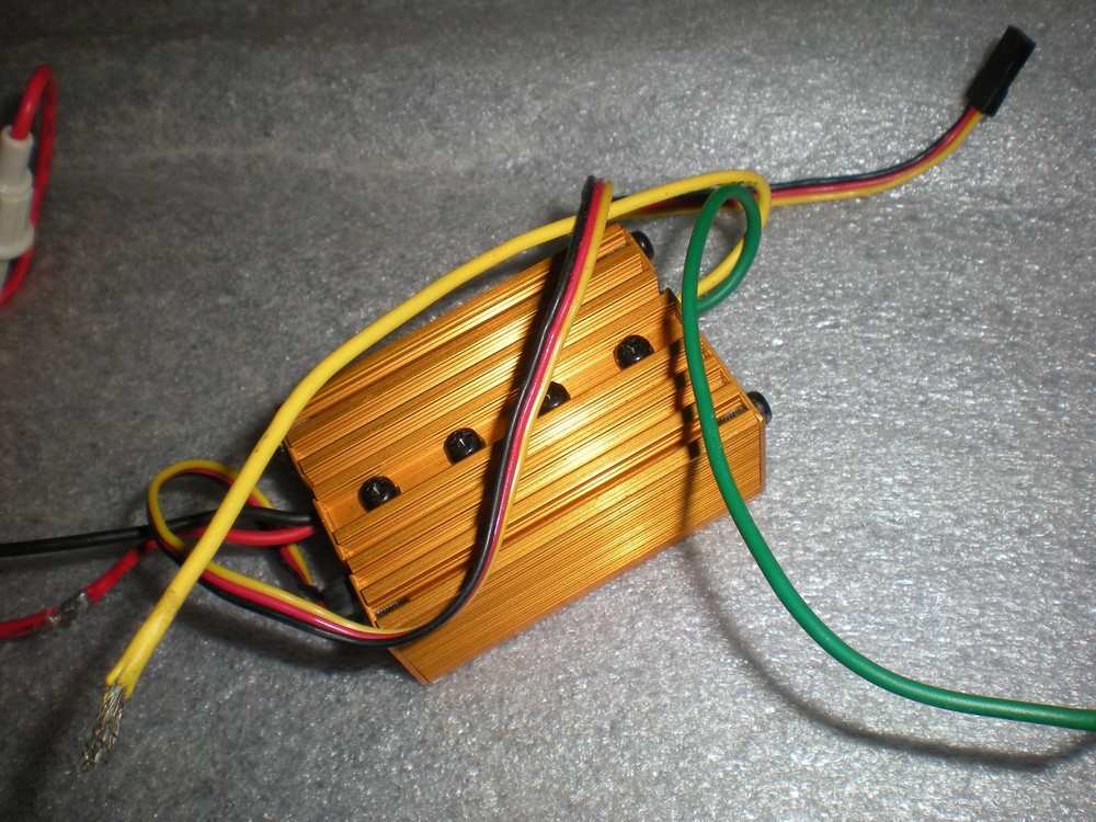 UNTESTED Hitec SP-6/10A 6-8.4V Motor Speed Control Controller