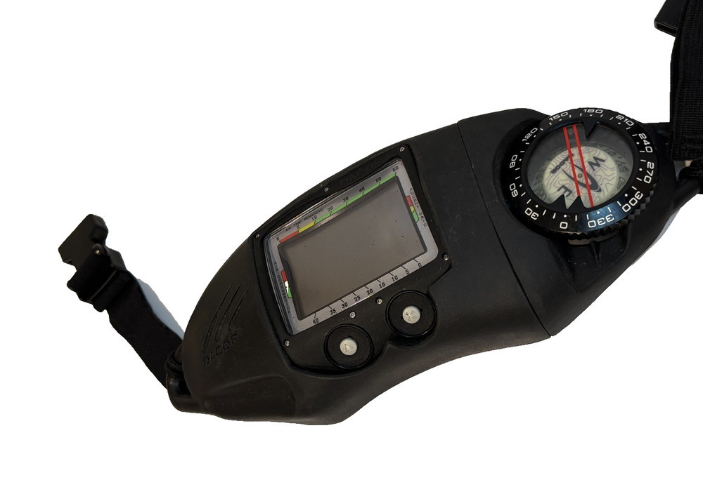 Dacor Extreme Access Wireless Scuba Dive Wrist Computer + Case + Compass