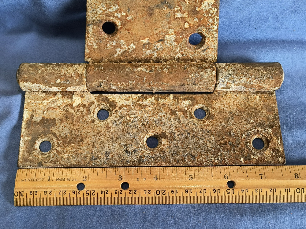 Large Strap T Hinge Vintage Door Hardware Gate Barn