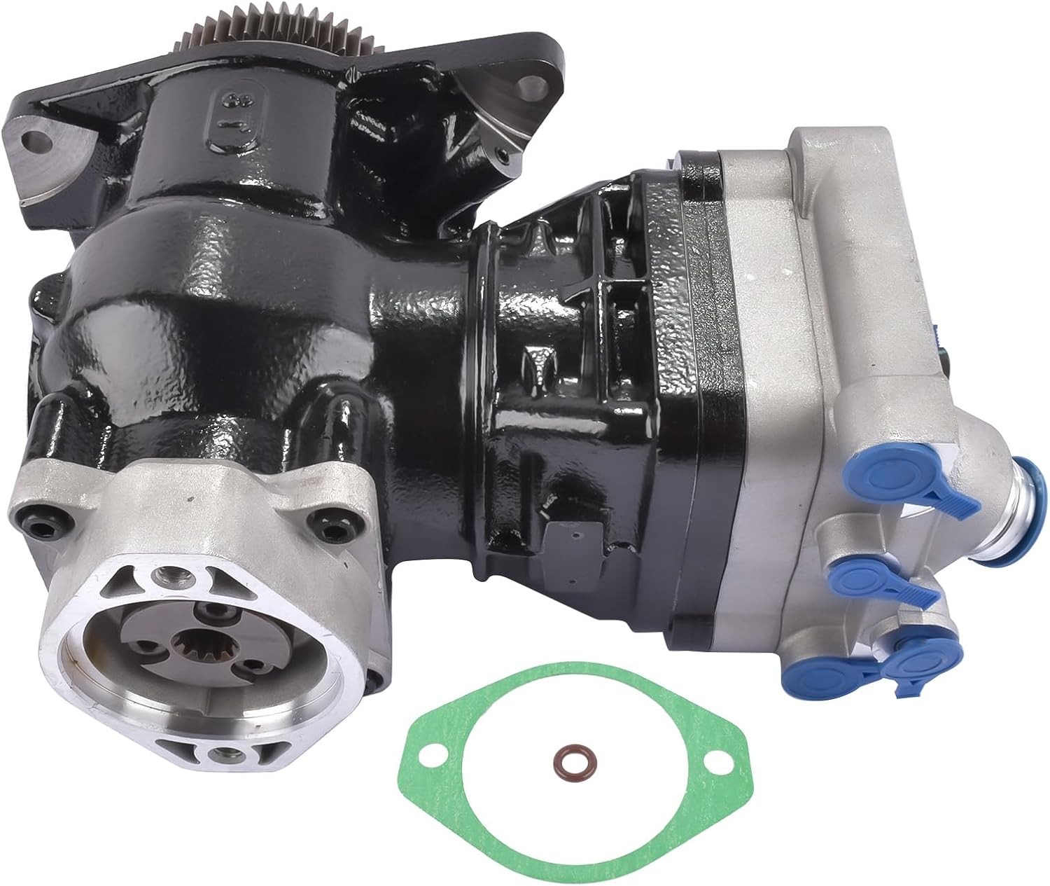 For Detroit Diesel DD15 Truck Air Brake Compressor with Gear DDE RA4711302515