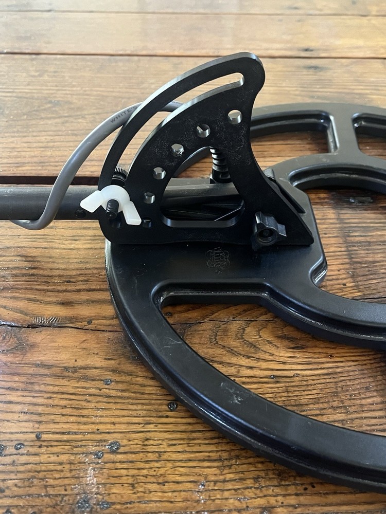 Metal Detector Coil Fully Adjustable Revised Steadying Bracket & Hardware