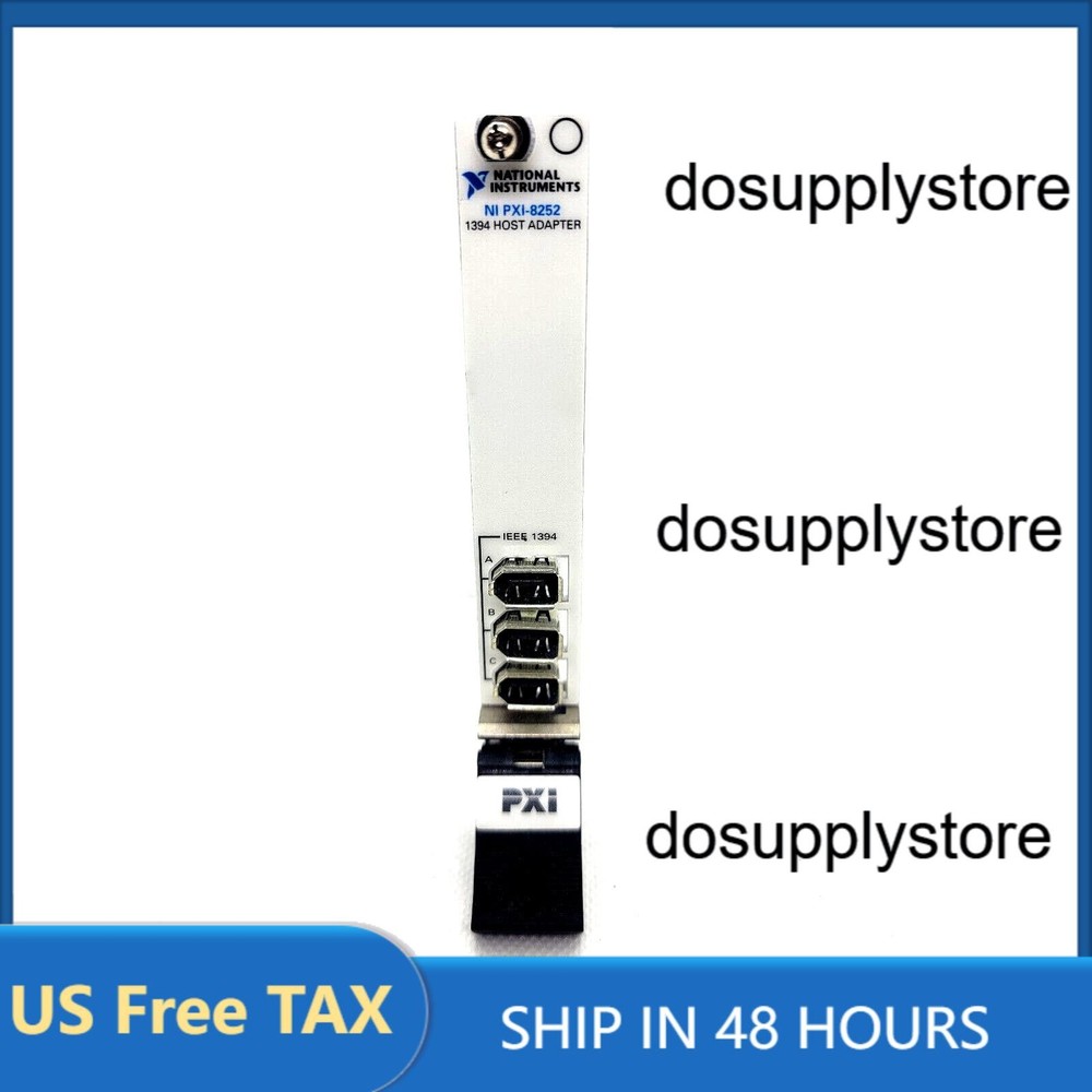 US FREE TAX NEW NI NI PXI-8252 Firewire Interface Module.
