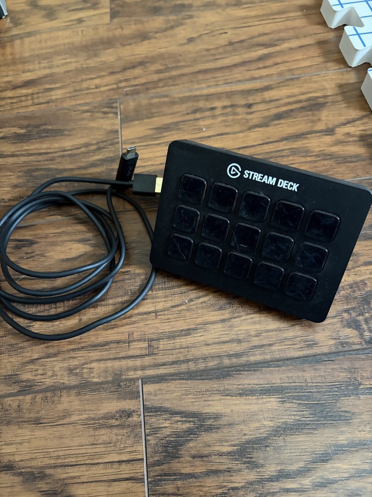 Elgato Stream Deck Mk1 Content Creator Streamer Controller Black