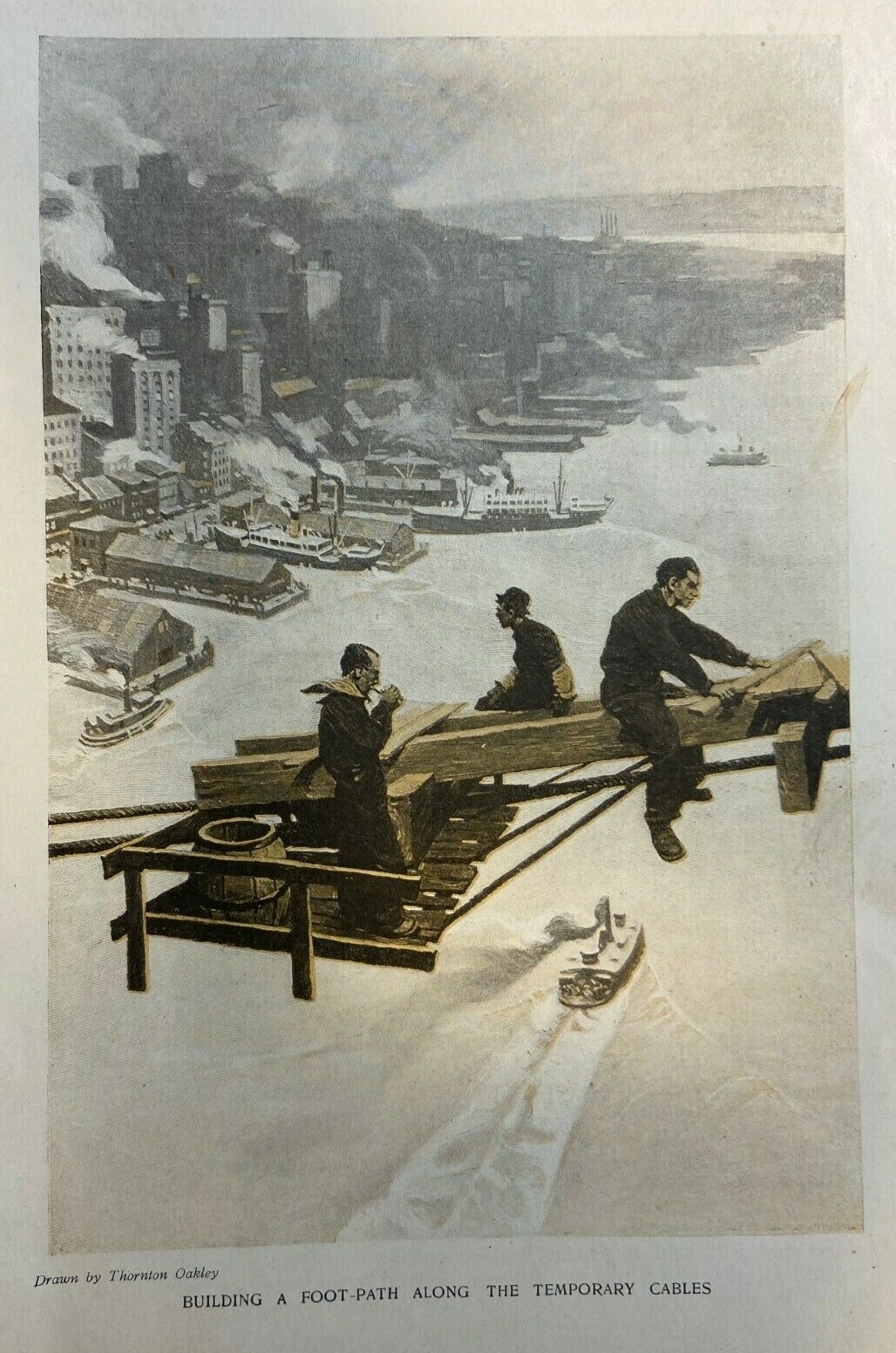 1909 Bridge Building illustrated