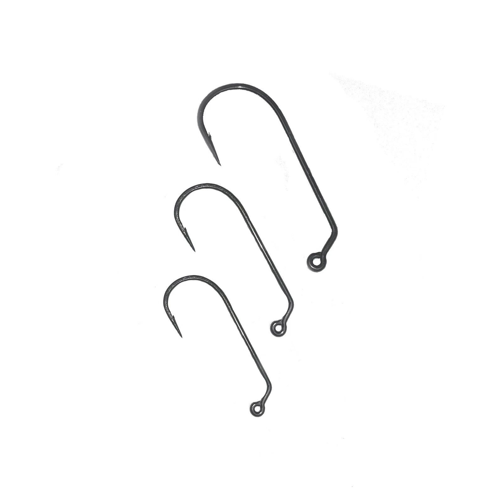 Mustad 32824BN- 2X Strong, 2/0–9/0, Black Nickel, Saltwater –100pk
