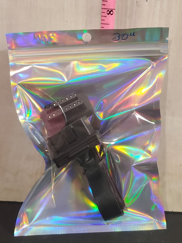 OBD ribbon extension extender flat Cable about 12". Long