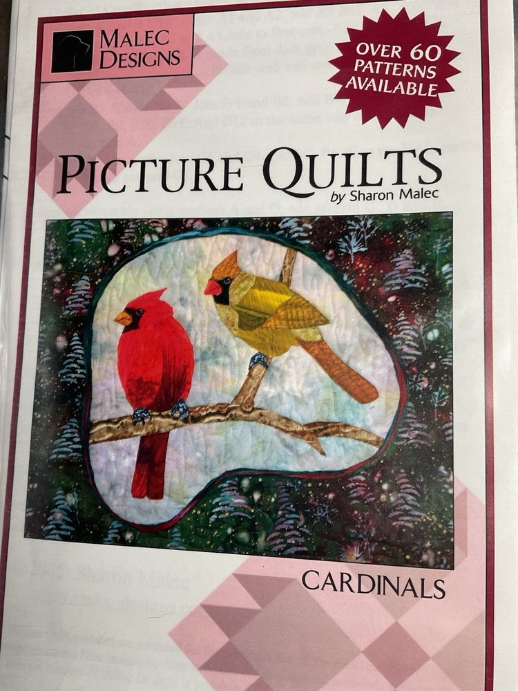 Cardinals Picture Quilt