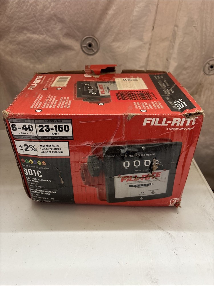 Fill-Rite Series 900 Meter – Mechanical Flow Meter  – Model 901C