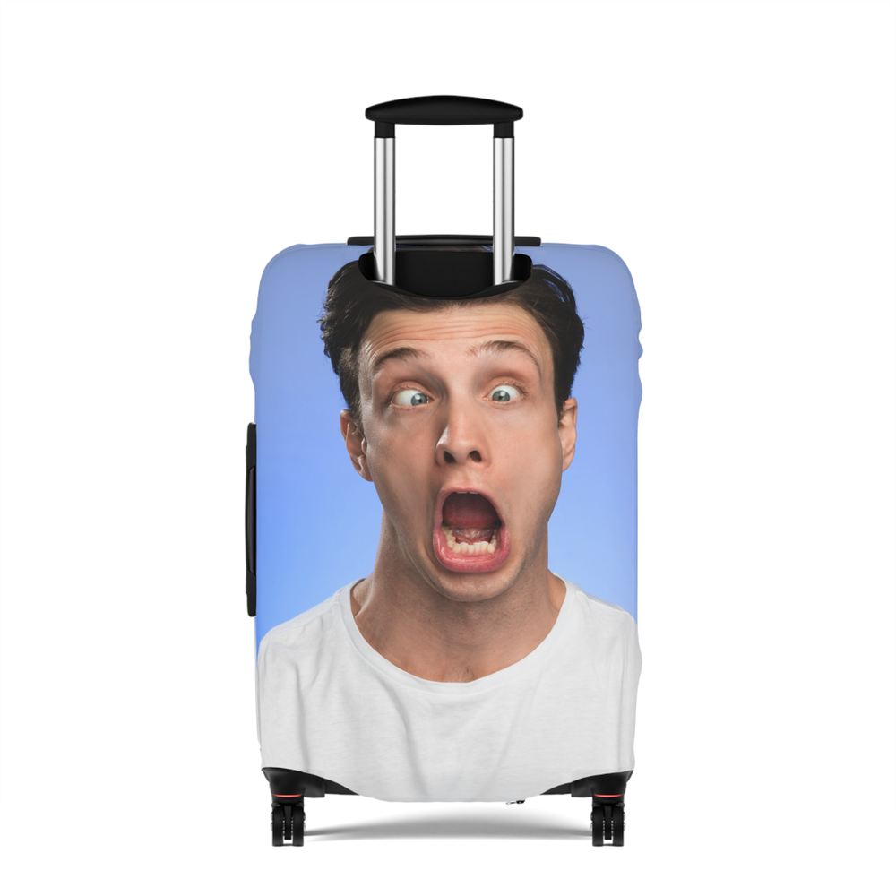 Custom Funny Personalized Photo Luggage Cover